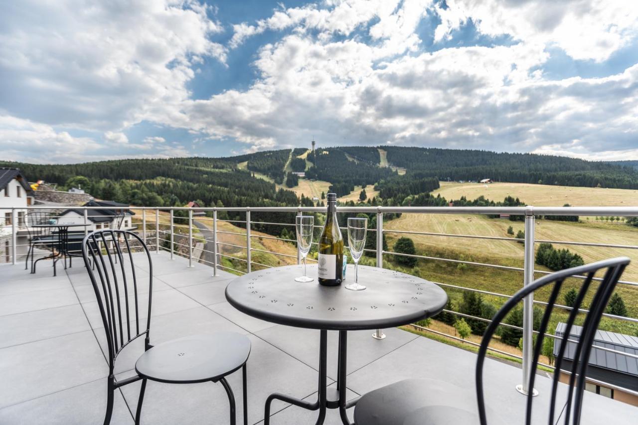 Wellness Villa Klinovec Views Loučná pod Klínovcem 外观 照片