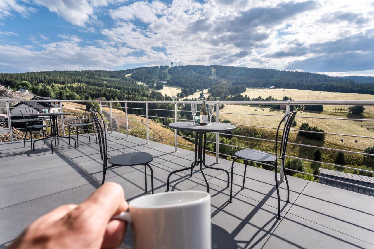 Wellness Villa Klinovec Views Loučná pod Klínovcem 外观 照片